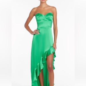 AMANDA UPRICHARD AMALIA SILK GOWN